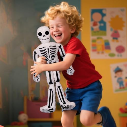 Peluche calavera decorativo realista cojín de sofá de cráneo humano 3