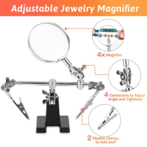 Giwaelro Jewelry Making Kit with Magnifier