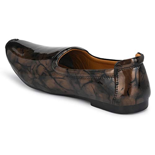Image of Vellinto Leather Royal Look Patent Leather Shoes for Men | Men's Comfortable Patent Leather