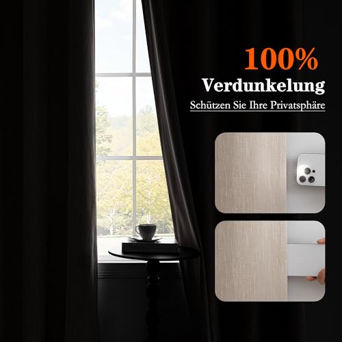 Rideaux isolation decoration curtains occultants pour fenêtre et porte