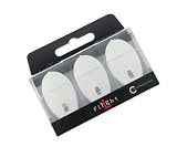 Lstyle Dart Flights: L2 PRO Teardrop Shape - for Soft Tip and Steel Tip Darts - White