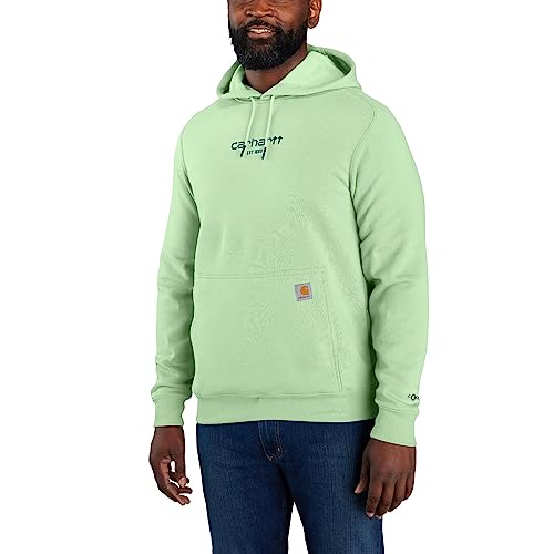Carhartt Herren 105569 Force® Relaxed Fit leichtes Logo-Grafik-Sweatshirt, Aventurin, 3X-Large Hoch – Ansicht 2