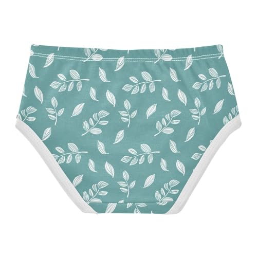 Summer Plant Green Toddler Girls's Underwear 2T 23028982