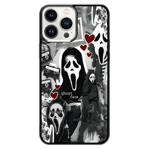 qizjio Horror Anime Phone Case Shockproof Protective Halloween Phone Cases for iPhone 13 Pro Max