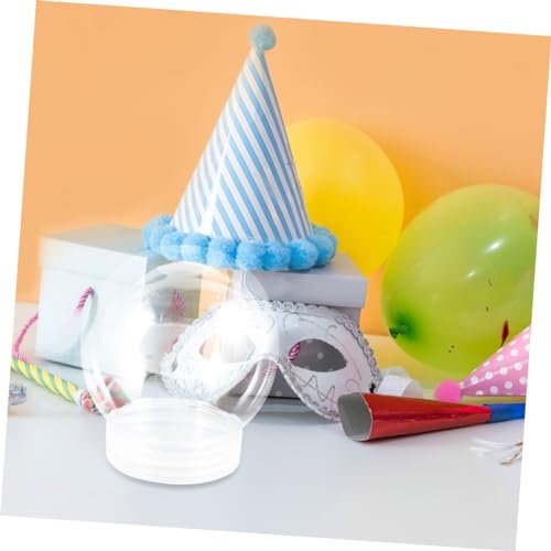 Botellas transparentes LABRIMP recargables para rellenar con líquidos y recuerdos navideños 6