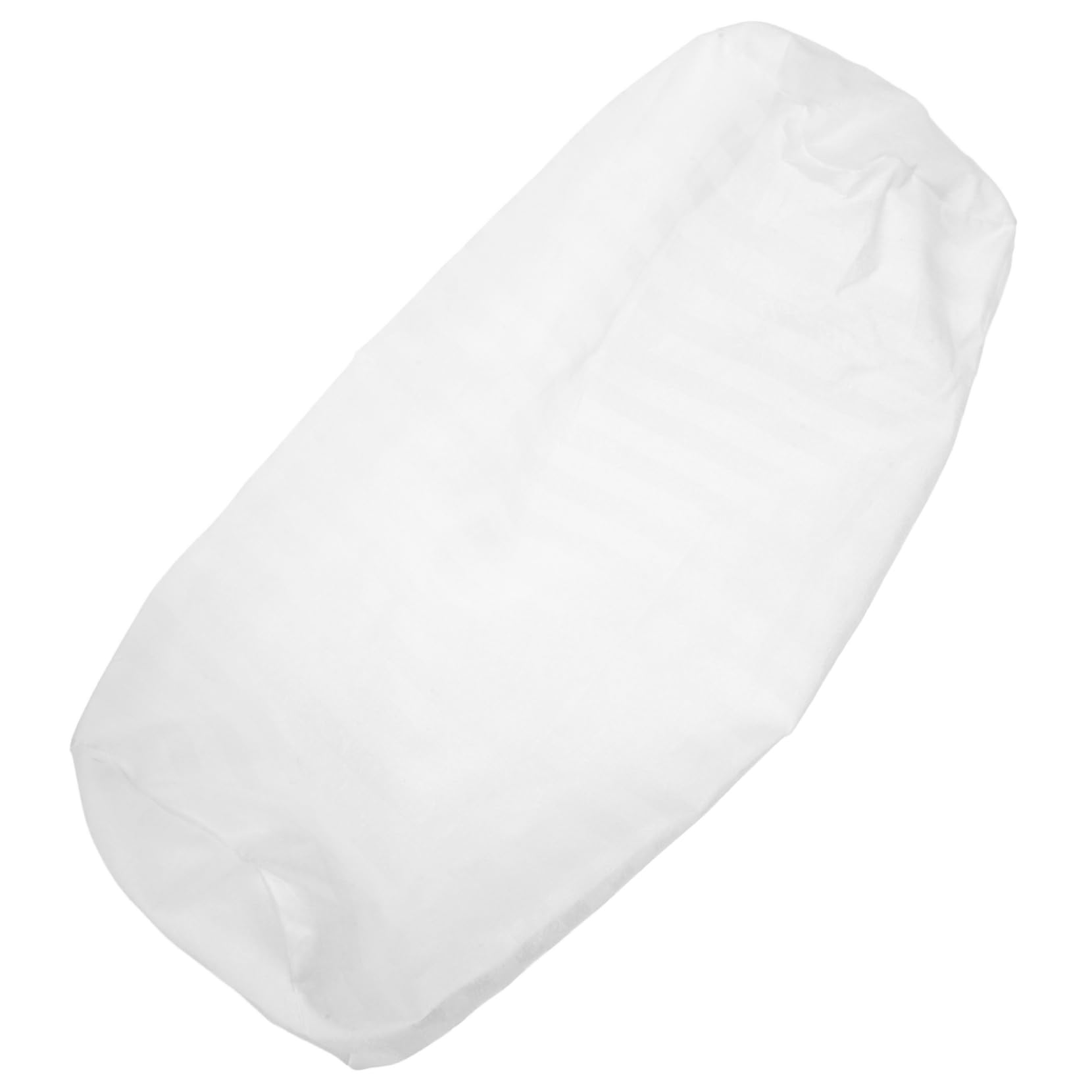 Milisten Roll Long Pillowcase Round Pillow Covers Bolster Pillow Decorative Tube Pillows for Couch Round Neck Pillow Covers Cylinder Pillow Case Cervical Pillow Case Blended White