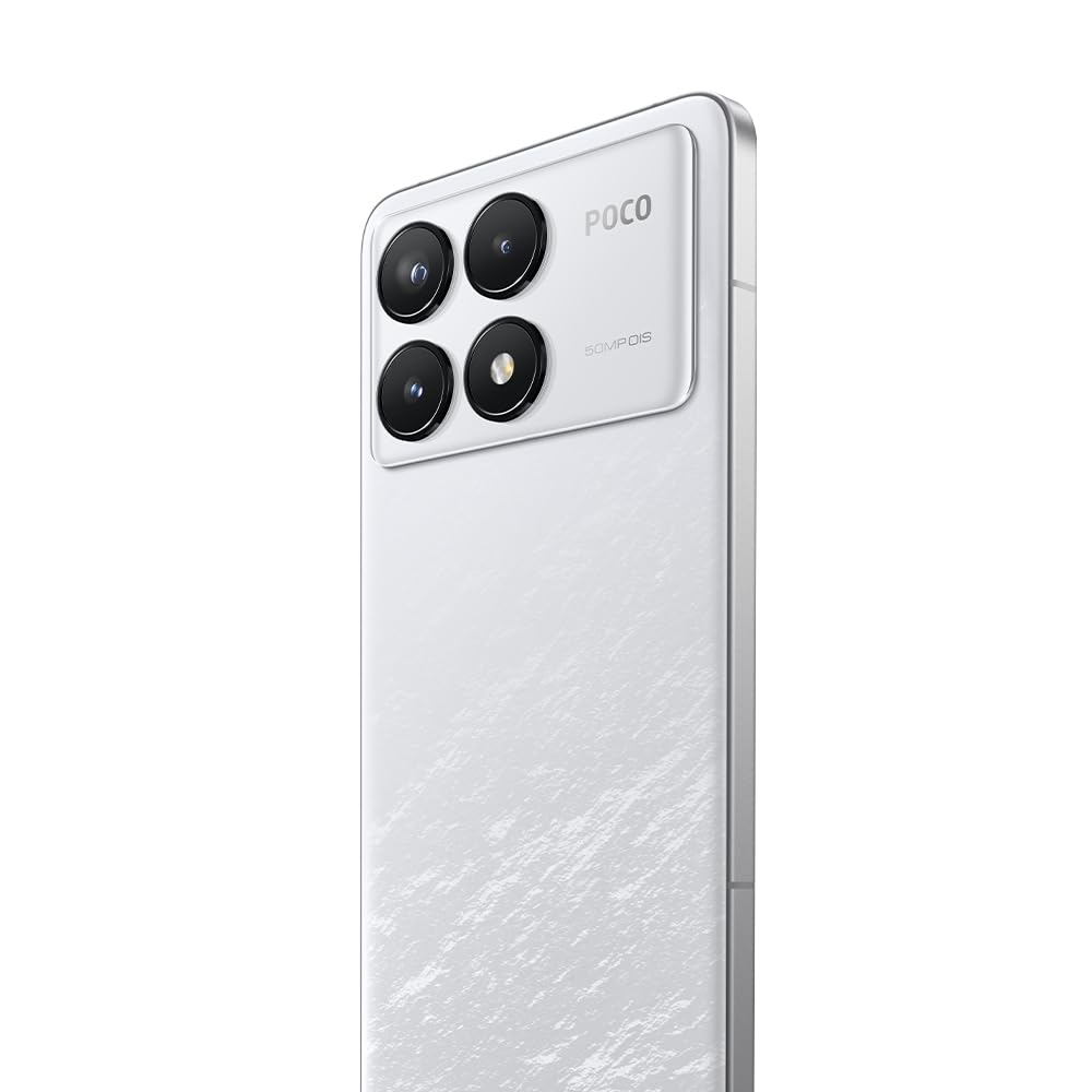 Poco F6 Pro, Snapdragon® 8 Gen 2, tripla fotocamera 50MP, Ricarica iperveloce a 120W, 5.000mAh, 12GB+512GB, Bianco