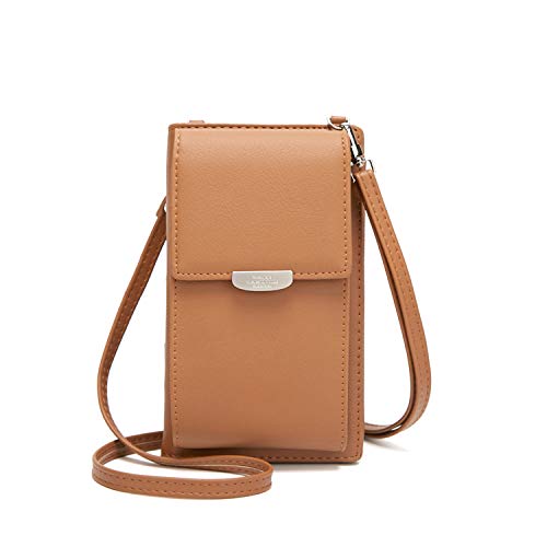 LUI SUI Crossbody Cell Phone Bag for Women Small Shoulder Bag Phone Card Holder Wallet Purses