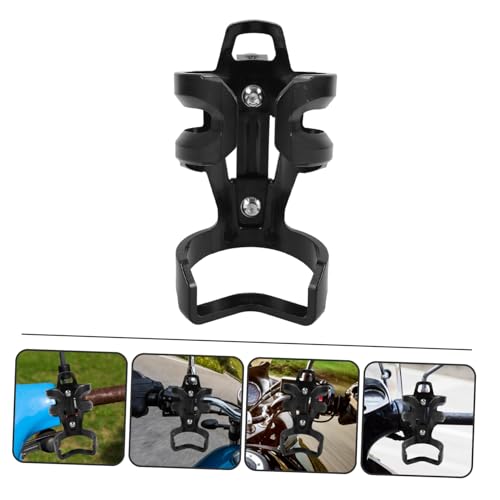 Soporte para botella de agua de moto accesorio ligero y fácil de instalar en manillar 7