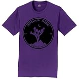 Gravity Outdoor Co. Joshua Tree Mens T-Shirt - Black Logo - Purple - 2X-Large