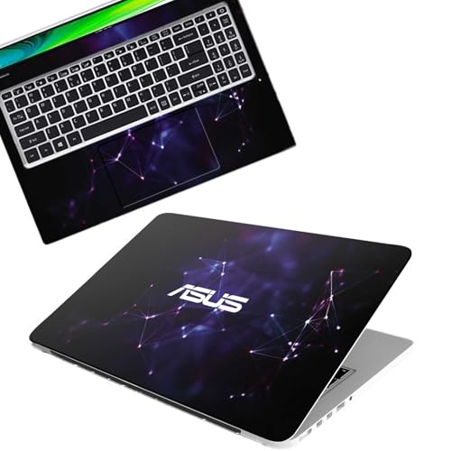 Image of DSGN 68 Full Body Laptop Skin Bubble-Free| Laminated| Removable| HD Quality Sticker for Laptops Upto 15.6 Inches Compatible with Asus