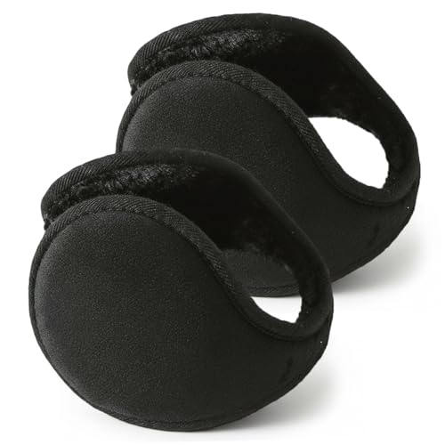 Consejos para Comprar Orejeras para Hombre al mejor precio. 46 2 uds orejeras, orejeras cálidas de lana para hombres accesorio de invierno ajustable para clima frío calentadores detrás la cabeza para mujeres y hombres