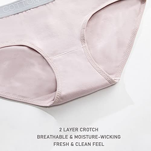 Kiench Teens Underwear Cotton Big Girls' Hipster Panties Tag Free 6-Pack4