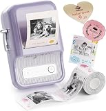 NIIMBOT B21 Pro Sticker Printer, 300DPI, Fun APP, Portable Inkless Label Printer, Bluetooth Sticker Maker for DIY...