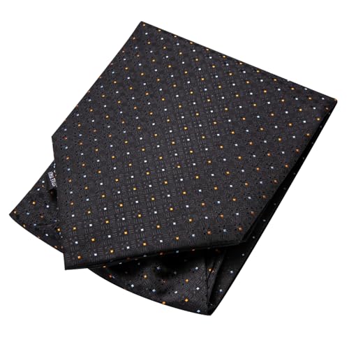 Image of Dubulle Paisley Floral Ascot for Men Self Tie Mens Cravat and Pocket Square Cufflinks Wedding