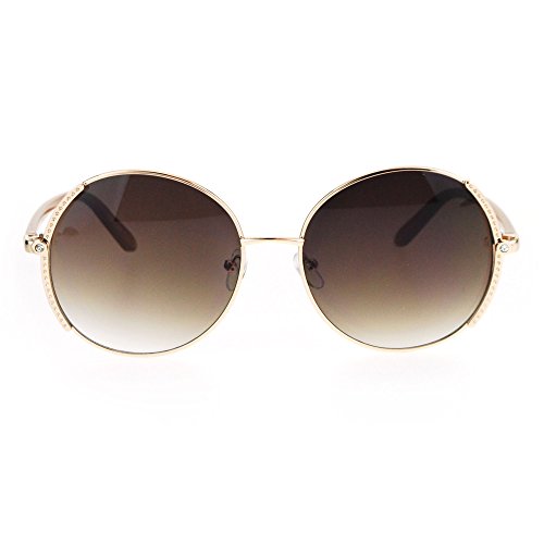 Womens Fashion Sunglasses Classy Stylish Round Frame UV 4002