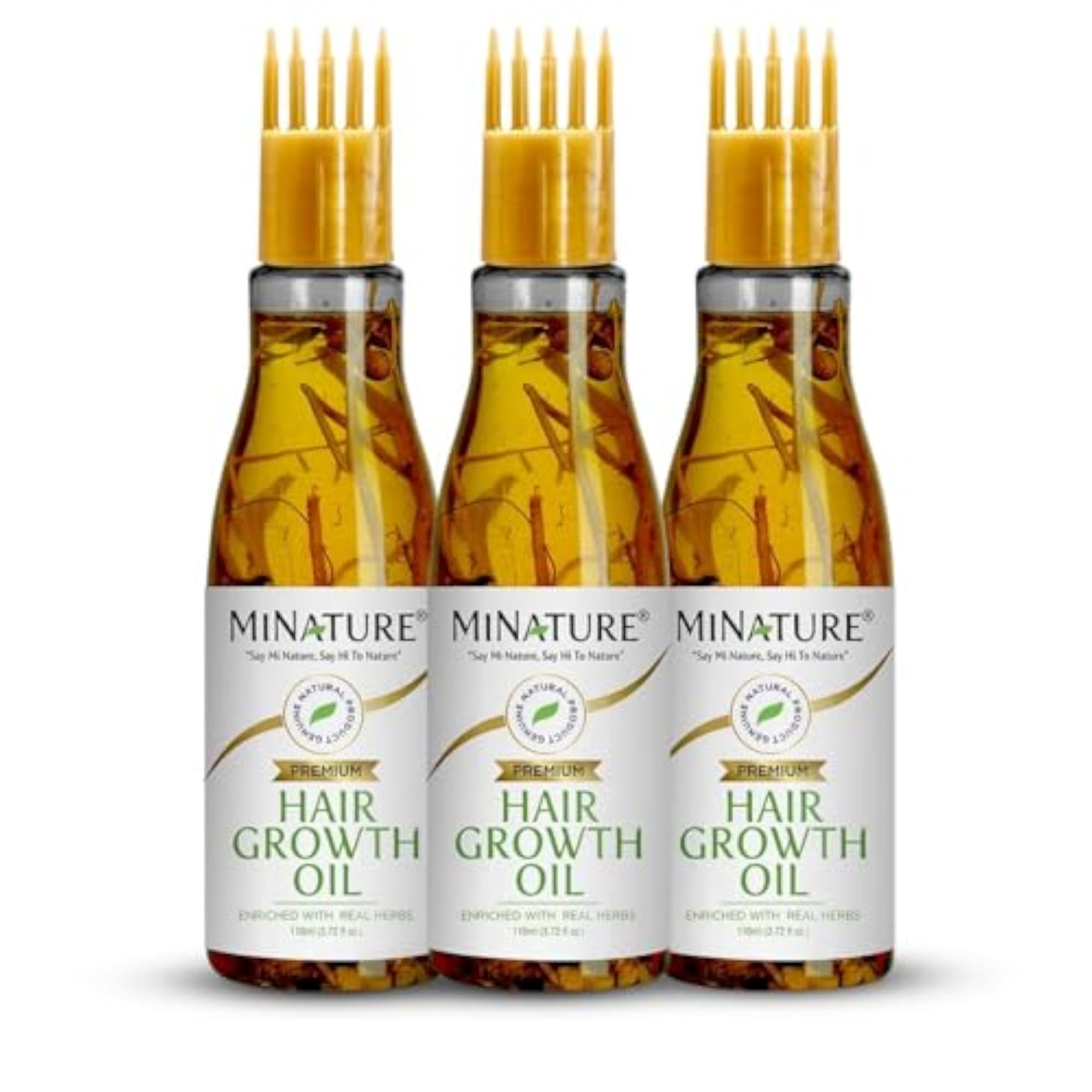 Mi Nature Herbal Hair Oil Combo, Enriched with Traditional Herbs
