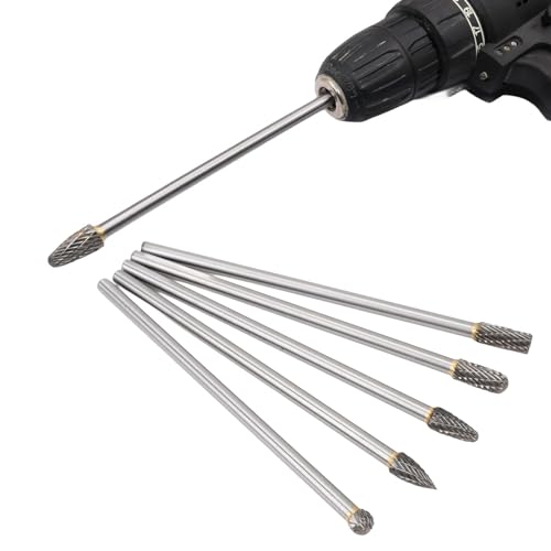 Juego de Fresas de Carburo 5 Piezas 6mm Para Trabajo de Madera miniatura 3