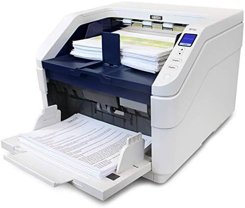 Visioneer Xerox W110 Scanner, USB Office Duplex Production Scanner for PC, 120 PPM, 500 Page Automatic Document Feeder (ADF)