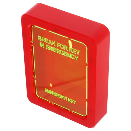 Générique Boîte à Clés de Secours Murale en Plastique Engineering, Étanche et Résistante aux Intempéries, Petite Taille, Sécurisée pour Écoles et...