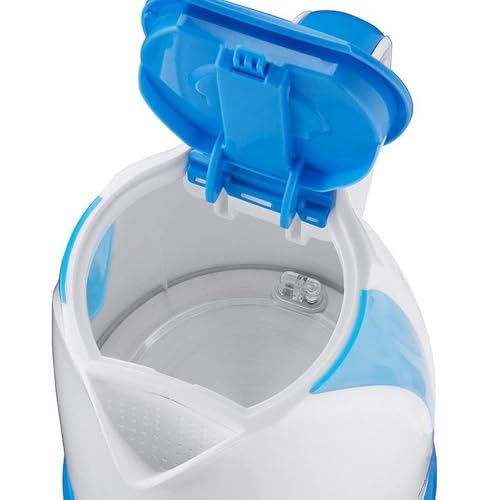 Hervidor eléctrico portátil 800 ml color blanco miniatura 2