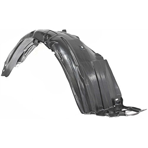 Evan Fischer Fender Liner Front, Passenger Side Compatible With 2006-2011 Honda Civic Plastic Material - Ho1251107 #TOP1
