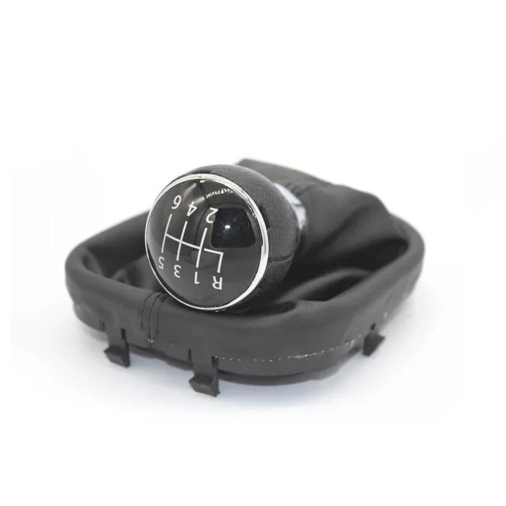 YDXHERTA 5/6 Speed Gaiter Boot Cover Gear Shift Knob for Touran 2003-2010 for Caddy MK2 2004-2009 Auto Parts(6 Speed)