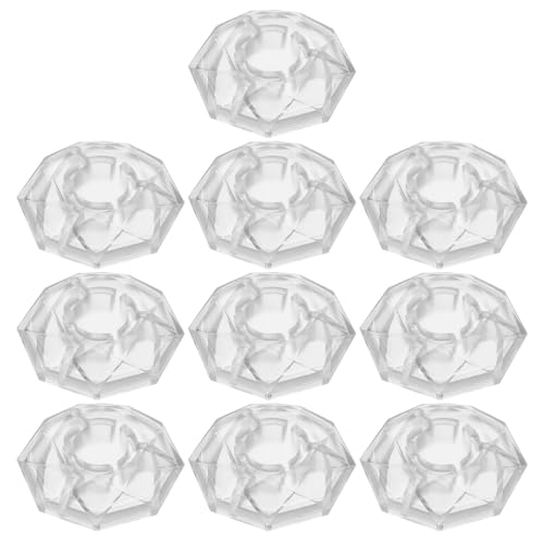 Abaodam - Abaodam 10 Stück Pilzförmige Fußschalterkappen für Gitarreneffektpedale Robustes Silikon Kompatibel mit E Gitarrenpedal Fußschaltern Schutzkappen für Gitarrenpedal Zubehör