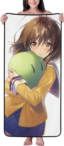 �o�X�^�I�� Clannad �É͏� �A�j���� �ӂ�ӂ� �}�C�N���t�@�C�o�[ ������� �z�e���d�l �u�ԋz�� ���G��ǂ� �{�����[���� �r�[�`�^�I�� ���� 4�G �v�[�� �����C �ϋv�� �Ɩ��p �o�X�p�i �M�t�g 70*140cm