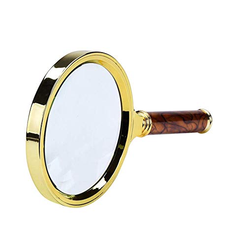 Lupa de lectura de 10x con lente óptica de 80mm y mango ergonómico para joyería 4