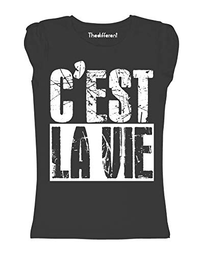 T-shirt femme Fiammata C'Est La Vie pour look décontracté