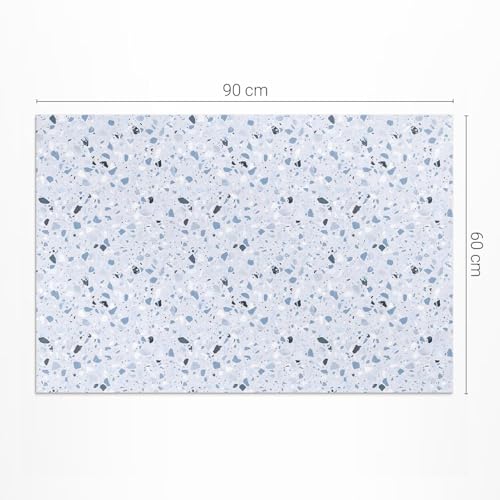 Tapis de sol vinyle imperméable et résistant aux UV effet pierre