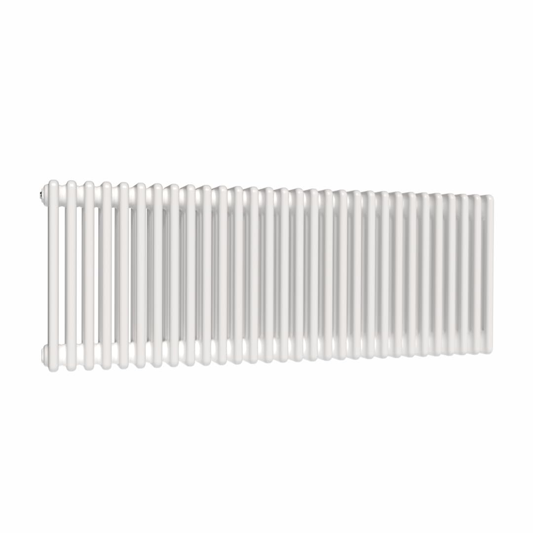 Lux Heat White Horizontal 4 Column Traditional Radiator 500Mm (H) X 1370Mm (W)