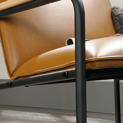 Sauder Boulevard Café Lounge Chair, Metal Camel Finish #TOP5