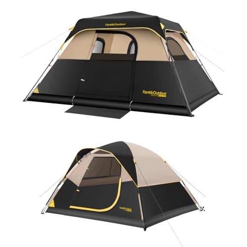 FanttikOutdoor Zeta C6 Pro Camping Tent & Zeta C4 Camping Tent