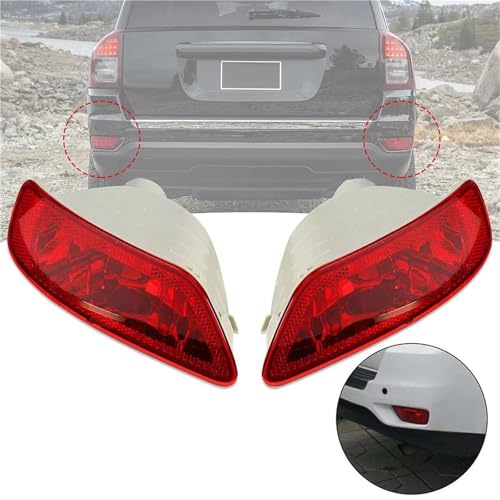 Feu réflecteur arrière pour Grand Cherokee 2011-2016 clignotant de pare-chocs - 6
