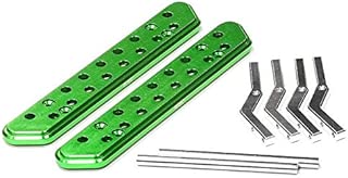 Integy RC Model Hop-ups C24693GREEN Billet Machined Side Step Running Board (2) for Axial SCX-10, Dingo & Honcho - coolthings.us
