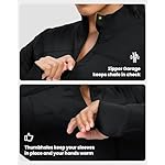 GYM RAINBOW Womens Zip Up Workout Jakcets Lightweight Slim Fit Running Athletic Jackets with Thumb Holes - Image 5