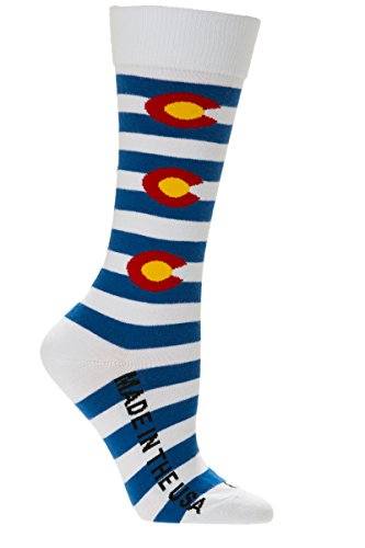 Colorado State Dress Socks Made in the USA