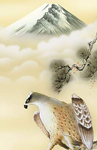 富士山と鳥の掛軸 【公式通販】