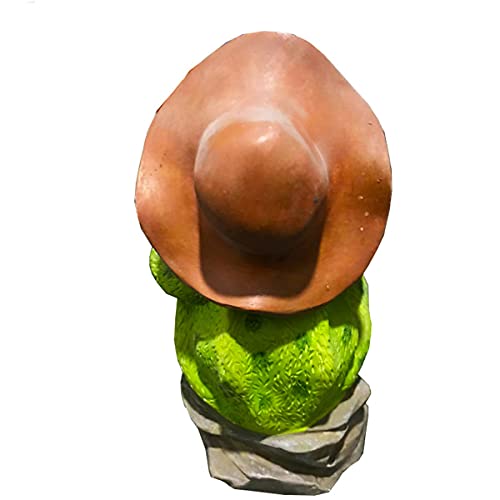 Petite grenouille simulation décorative pour jardin et paysage extérieur - 4