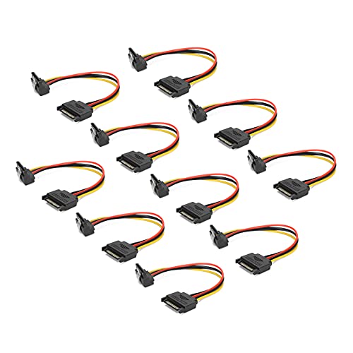 Cable Extensión SATA Power HDD SSD Ángulo 90 Grados miniatura 4