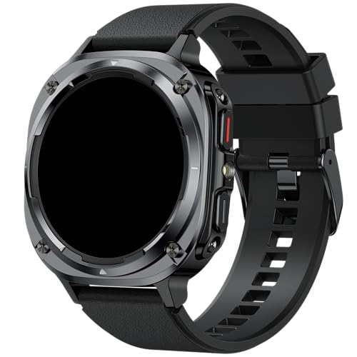 Military Smart Watch for Men Answer/Make Calls 114+ Sports Mode Activity Trackers