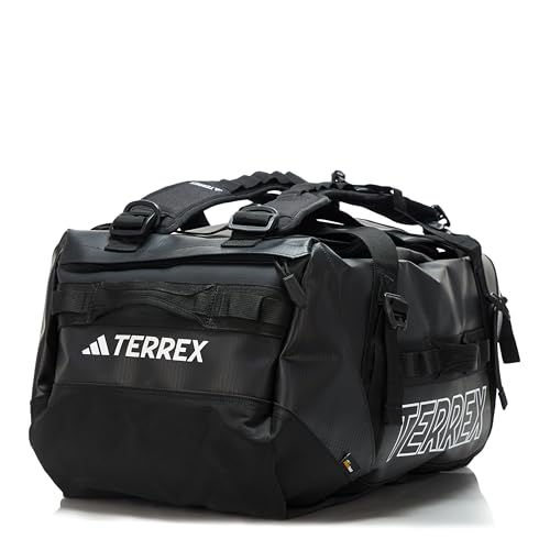 adidas Terrex RAIN.RDY Expedition Medum Duffel Bag, Black/White, Medium3