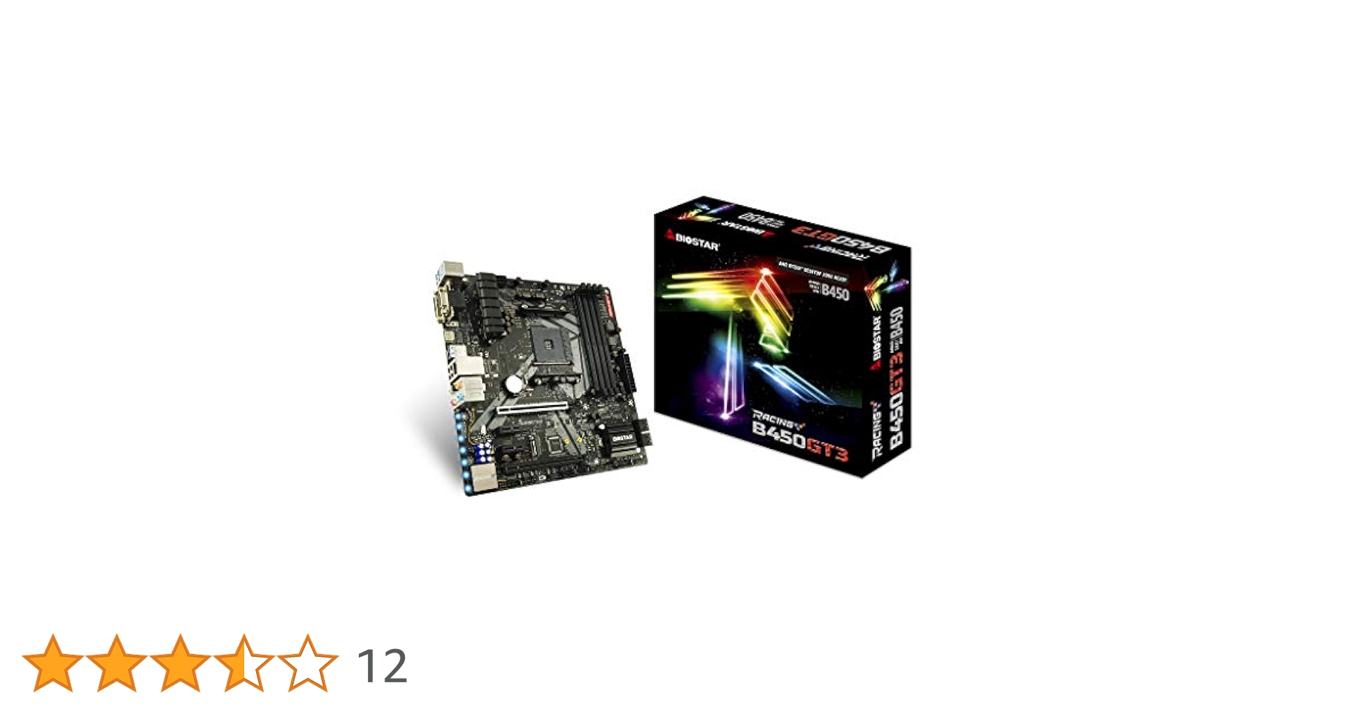 【新品未使用】BIOSTAR B450M マザーボード B450MH｜BIOSTAR｜株式会社アユート PCパーツ・VR・オーディオ等