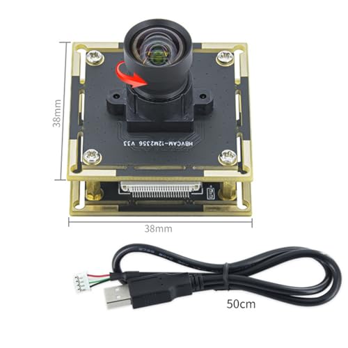 Caméra USB 12 MP module transparent de vision mécanique 3840x2160