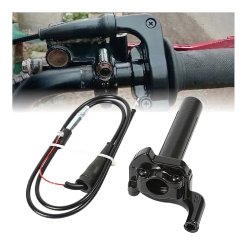Poignées de moto 22mm pour guidon d'accélérateur de pit bike et motocross - 2