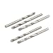 New Lon0167 4.2mm Dia Featured 74mm Length HSS reliable efficacy Round drill hole Twist Drill Bit Silver Tone 5pcs(id:b42 02 a0 6ef)