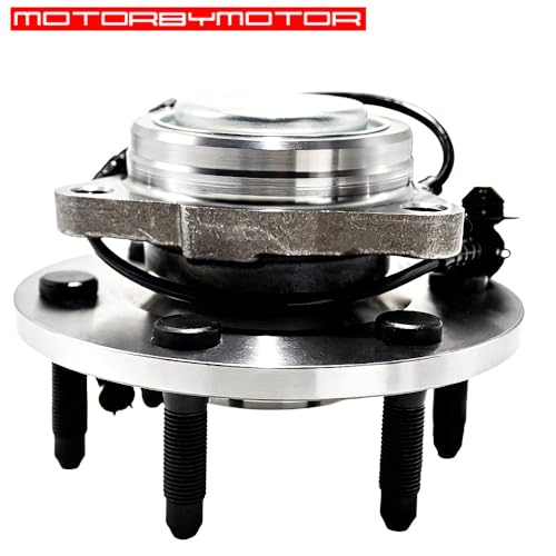 Image of MotorbyMotor 515097 Front Wheel Bearing Hub Assembly 2WD with ABS 6 Lugs Fit for Chevy Tahoe Silverado 1500 Suburban Avalanche, GMC Sierra 1500 Yukon, Cadillac Escalade Hub Bearing Assembly RWD