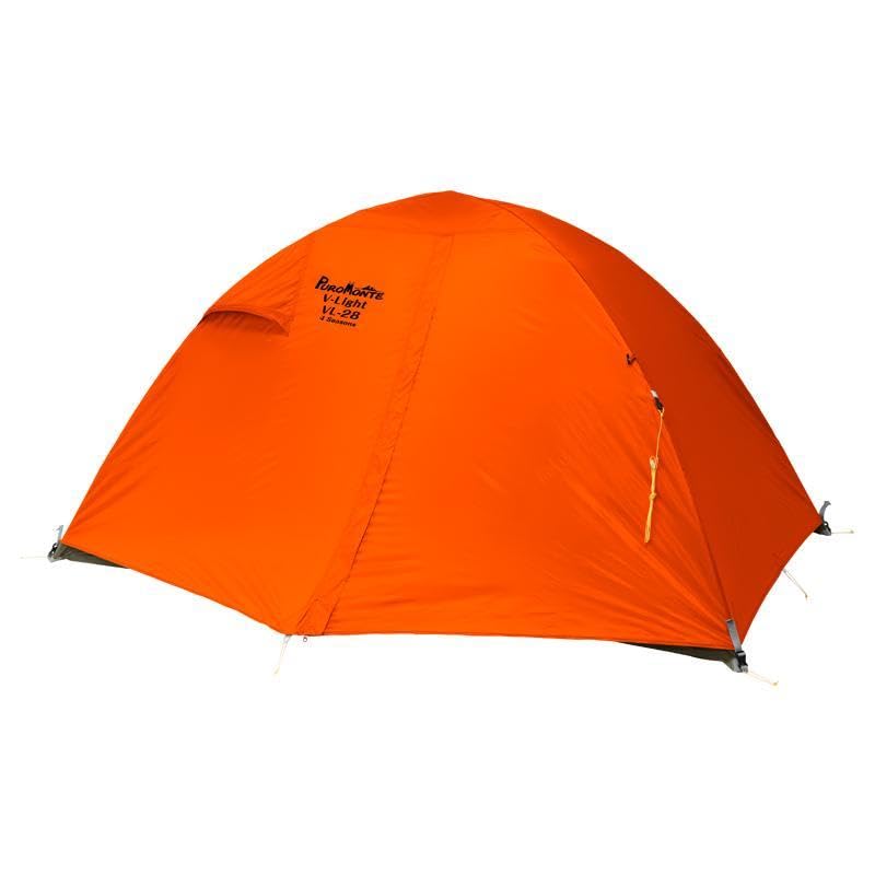 Amazon.co.jp: プロモンテ 超軽量テント VL-28 GSセット オレンジ 2人 